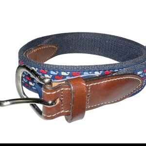 Vineyard Vines blue web belt
